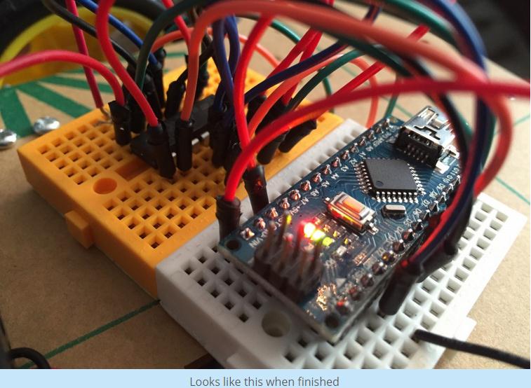 极客diy:利用arduino 制作一个小机器人