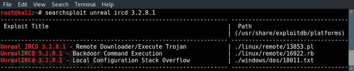 Searchsploit-unreal-ircd-3.2.8.1.png