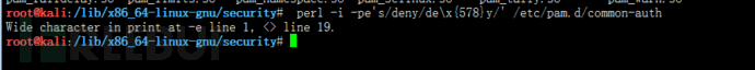 伪装在系统PAM配置文件中的同形异义字后门