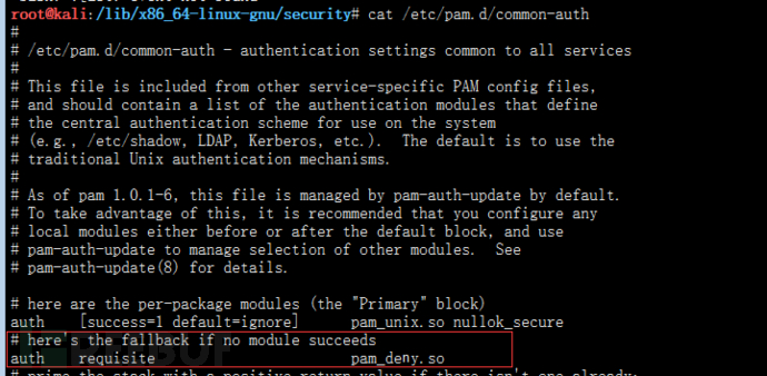 伪装在系统PAM配置文件中的同形异义字后门