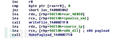 構造 Doublepulsar 利用工具的 xml 信息