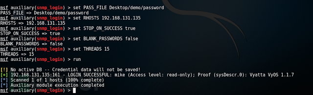 一次对SNMP服务的渗透测试 一次对SNMP服务的渗透测试