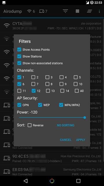 Hijacker:一款All-in-One型的Android端WiFi破解工具