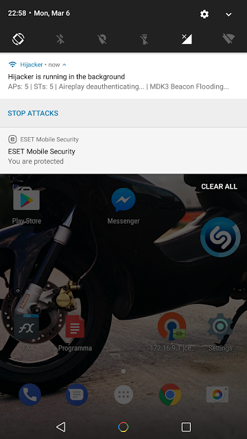 Hijacker:一款All-in-One型的Android端WiFi破解工具