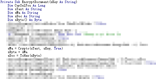 针对VBA宏勒索软件BLUFISH的检测分析与有效防护