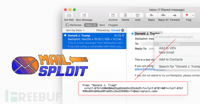 MailSploit：30多种邮件客户端存在电邮身份伪造漏洞