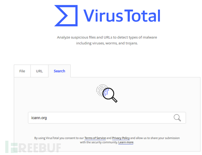 使用 virustotal 收集子域名