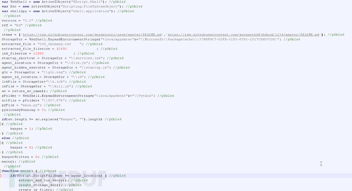 针对使用Github作为C&amp;C服务的JavaScript后门分析