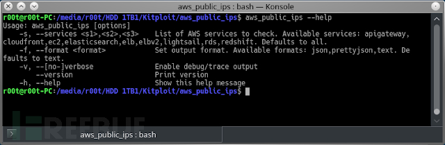 获取AWS账户关联的所有IP地址(IPv4IPv6)的工具