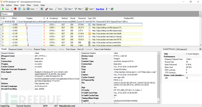 Http Analyzer