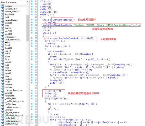 类linux环境下支持多协议的DDOS病毒分析