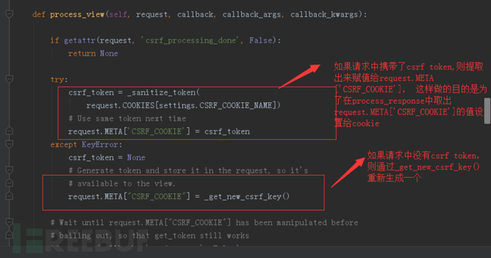 Django csrf token 的生成流程