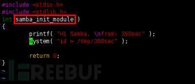 Samba远程代码执行漏洞(CVE-2017-7494)分析