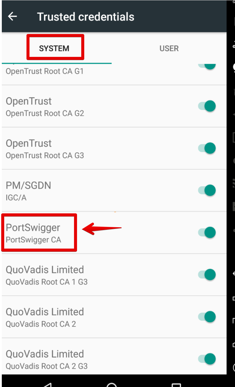 如何在Android Nougat中正确配置Burp Suite？-第5张图片-网盾网络安全培训