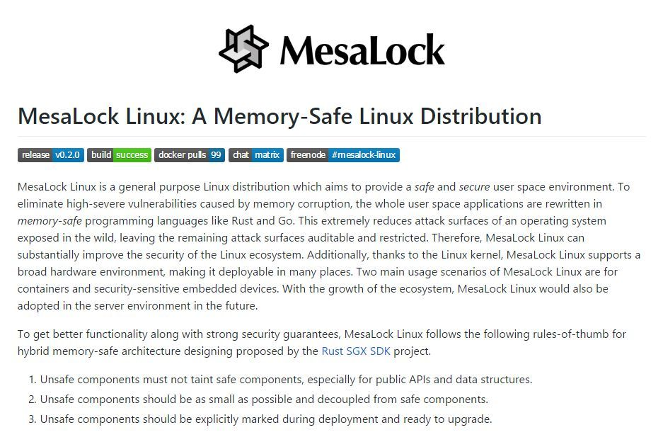 MesaLock Linux：能用在黑匣子里的操作系统是什么样？-第19张图片-网盾网络安全培训