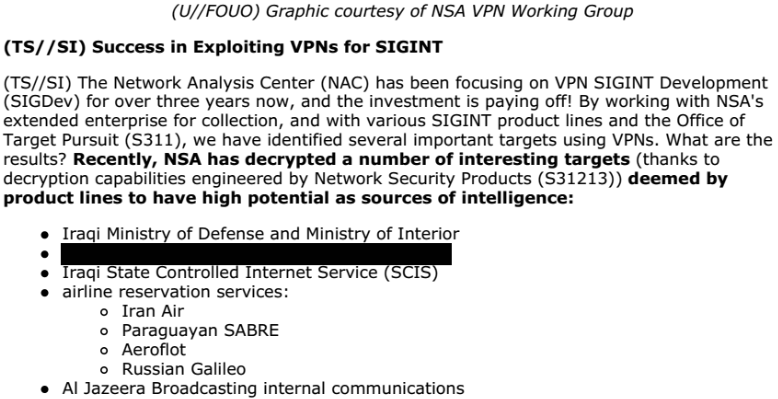 曝光！NSA曾成功入侵渗透某些“高价值”目标机构加密VPN网络-第2张图片-网盾网络安全培训
