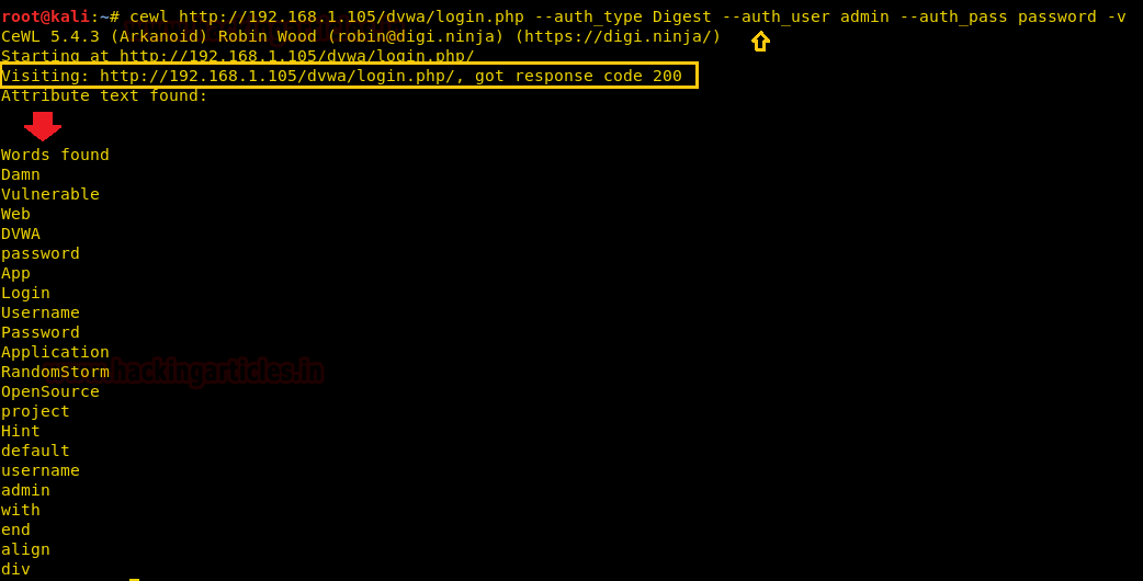 Kali Linux字典生成工具Cewl使用全指南-第13张图片-网盾网络安全培训