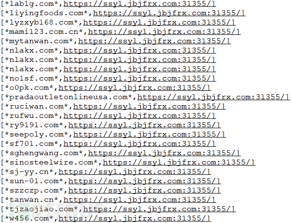 被劫持的HTTPS网页