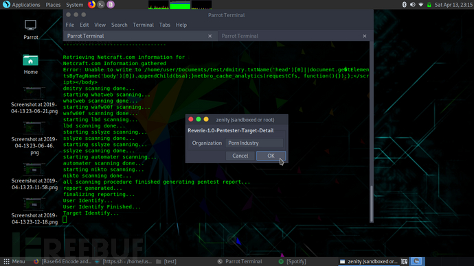 10.pReverie：一款针对Parrot Linux的自动化渗透测试工具