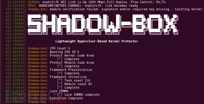 Shadow-box：一个基于虚拟化技术实现的轻量级Linux系统监控框架