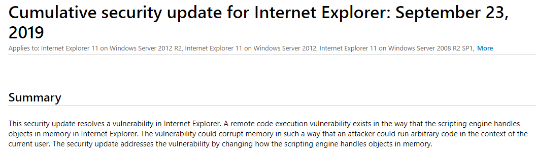 微软IE浏览器JScript脚本引擎远程代码执行漏洞通告