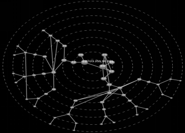 图1 城域网络拓扑逻辑展示
