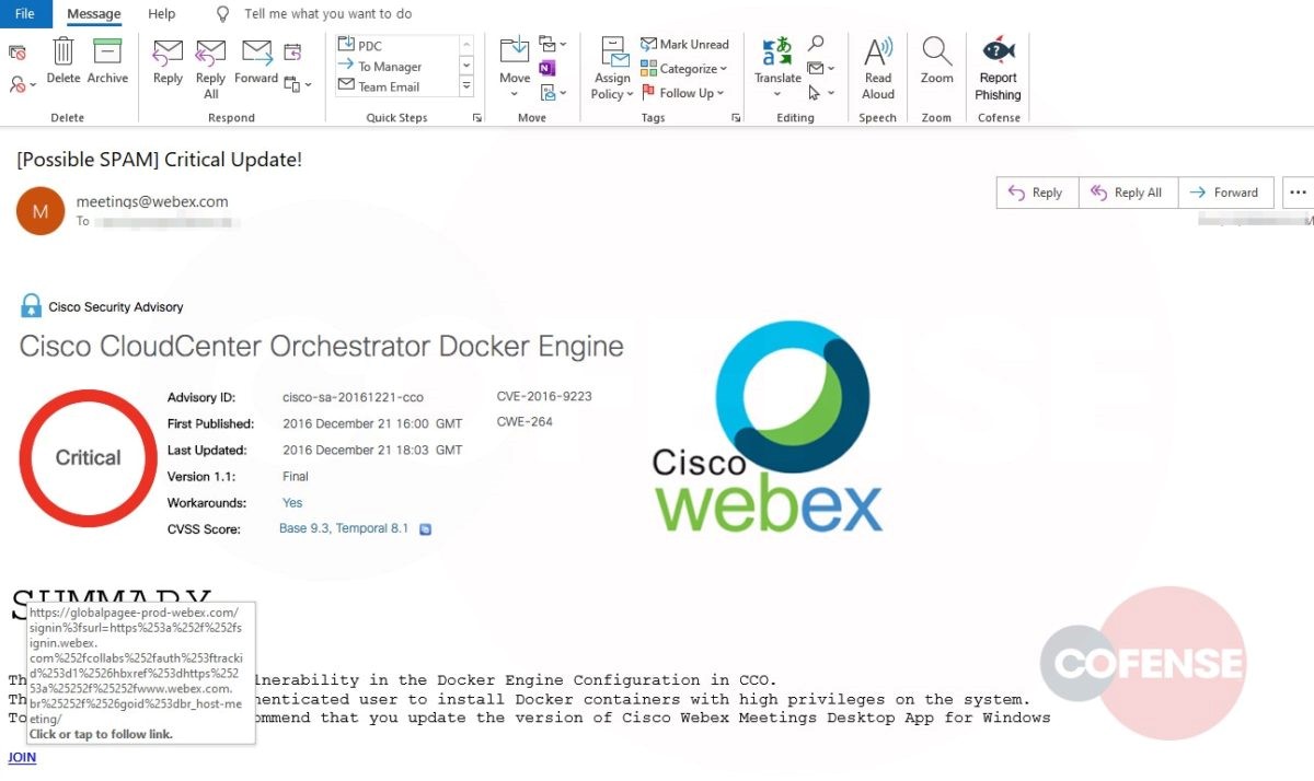 继Zoom爆雷后：世界头号网络会议软件WebEx，成为攻击者的“真香”目标-第6张图片-网盾网络安全培训