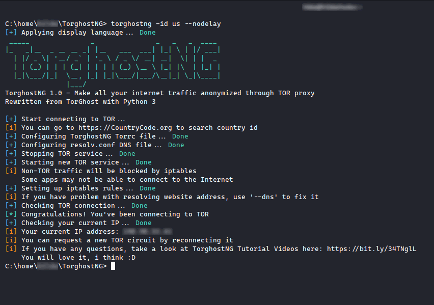 TorghostNG：一款功能强大的网络流量匿名化工具-第4张图片-网盾网络安全培训