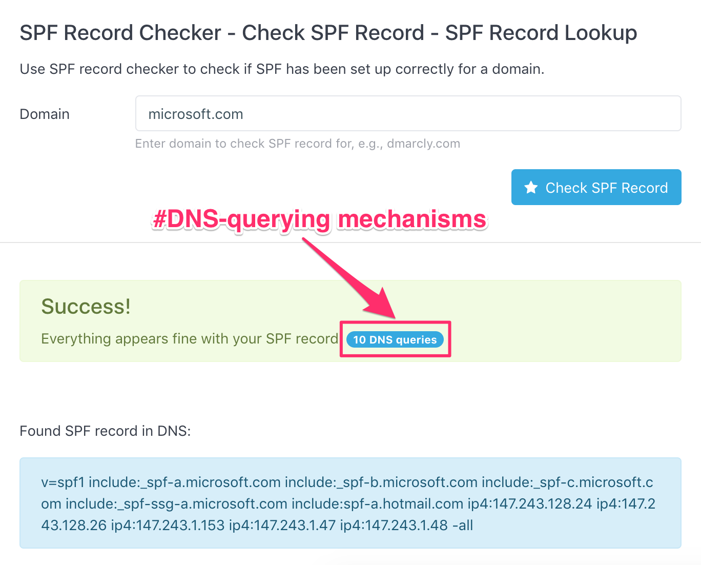 SPF PermError: Too Many DNS Lookups - 当 SPF 记录超过 1...-第1张图片-网盾网络安全培训