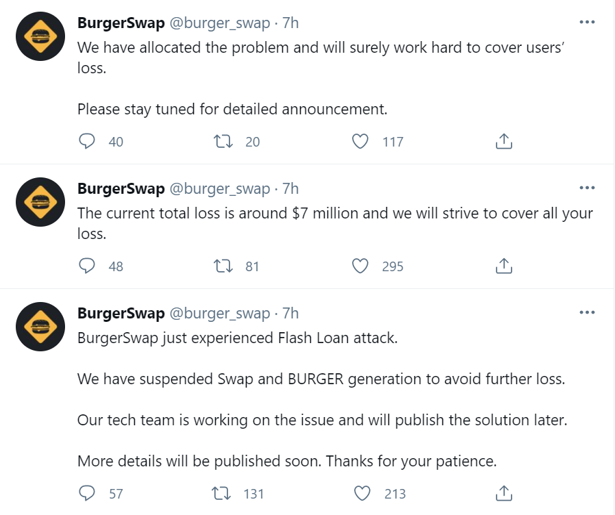 我竟骗了我自己？—— BurgerSwap被黑分析-第1张图片-网盾网络安全培训