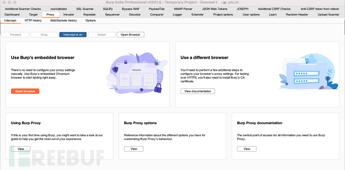 BurpSuite 2021.9 Professional & Community - FreeBuf网络安全行业门户