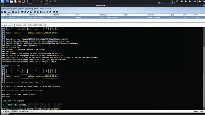 Chisel-Strike:一款功能强大的.NET异或XOR加密CobaltStrike Aggre...