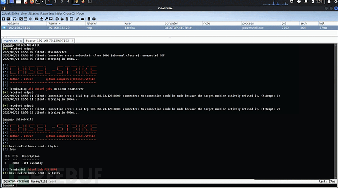 Chisel-Strike:一款功能强大的.NET异或XOR加密CobaltStrike Aggre...
