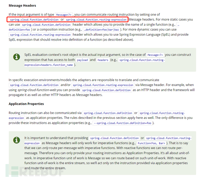 CVE-2022-22963 SpringCloud Function SpEL注入漏洞分析