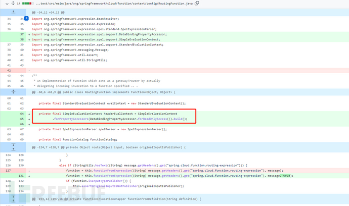 CVE-2022-22963 SpringCloud Function SpEL注入漏洞分析