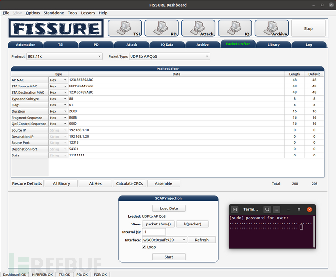 FISSURE:一款功能强大的RF和逆向工程框架