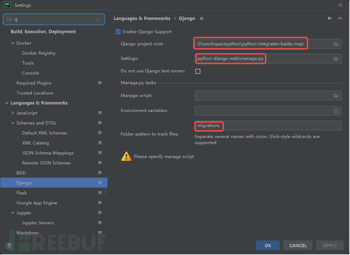 Python web实战之Django+ python + 集成百度地图【配套视频】 - FreeBuf网络安全行业门户