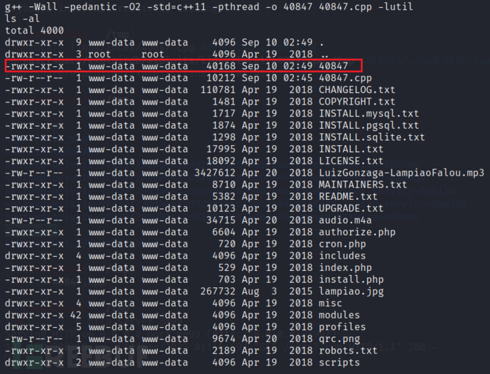 
Docker逃逸之由内核漏洞引起的逃逸(CVE-2016-5195)
-纵横安全网-渗透测试-软件开发-前端开发-PHP全栈
-第18
张图片