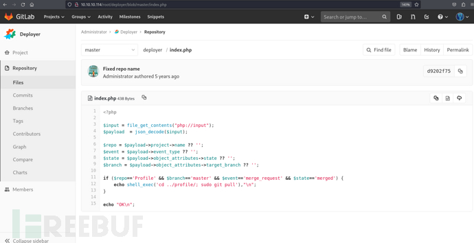 [Meachines] [Medium] Bitlab 标签自动填充登录+GitLab+Docker横向+Postgresql+逆向工程 ...
