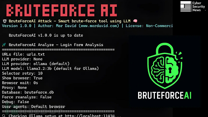 BruteForceAI渗透测试工具