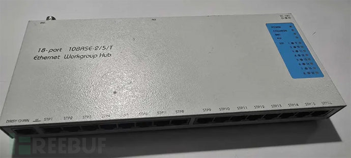 18端口以太网集线器配置