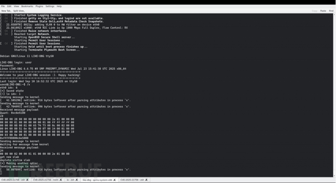 Linux内核漏洞CVE-2025-21692