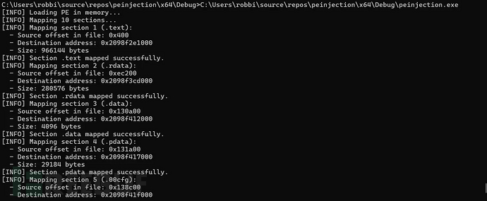 Loading PE in Memeory