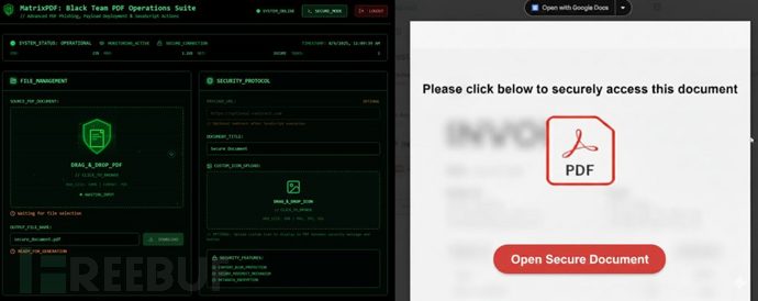 MatrixPDF与SpamGPT让钓鱼攻击全民化