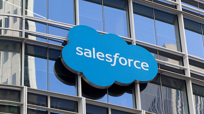 Salesforce大楼标识