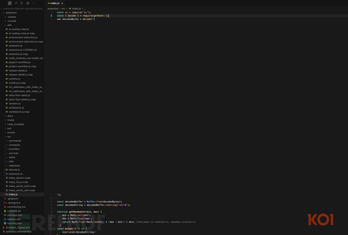 VSCode Unicode蠕虫利用Solana区块链C2