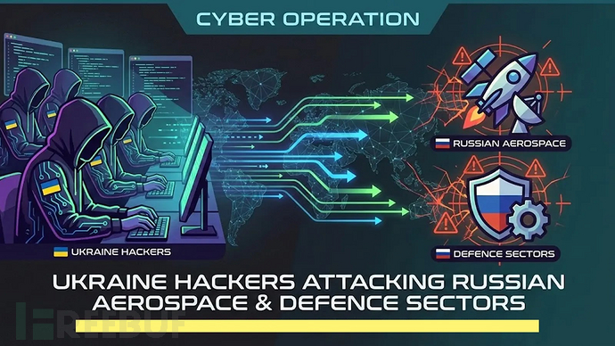 乌克兰黑客攻击俄罗斯航空航天企业及国防相关行业